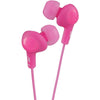 JVC(R) HAFX5P Gumy(R) Plus Inner-Ear Earbuds (Pink)
