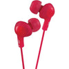 JVC(R) HAFX5R Gumy(R) Plus Inner-Ear Earbuds (Red)
