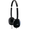 JVC(R) HAS160B FLATS Lightweight Headband Headphones (Black)