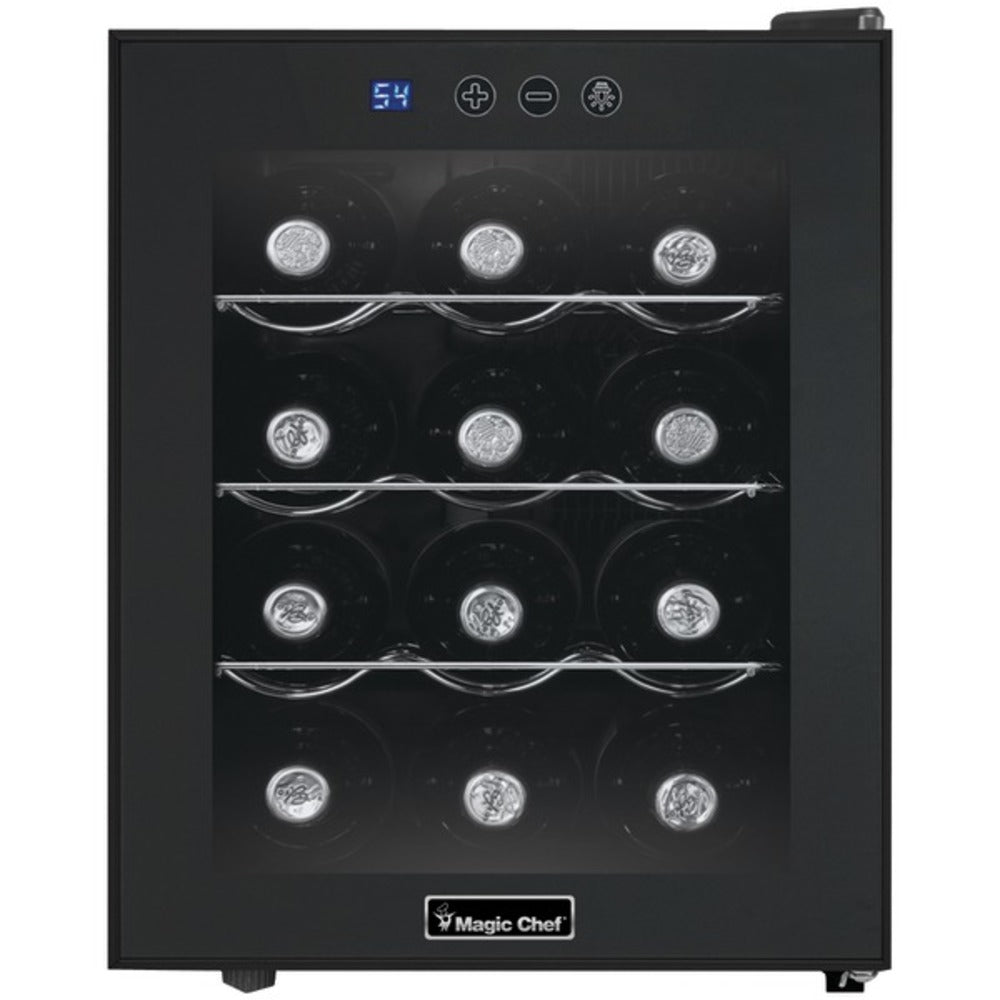 Magic Chef(R) MCWC12B 12-Bottle Wine Cooler