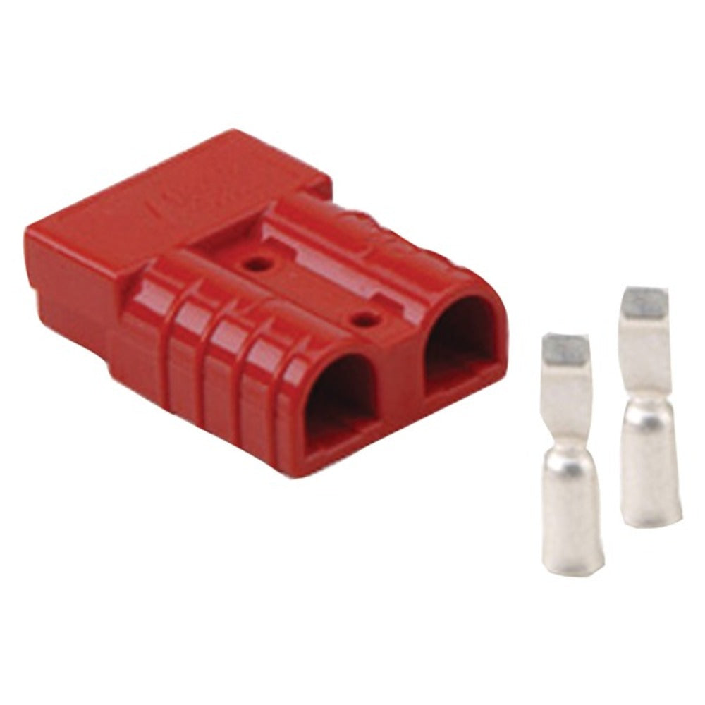Install Bay(R) SB50 Anderson Connector (Red, 8 Gauge)