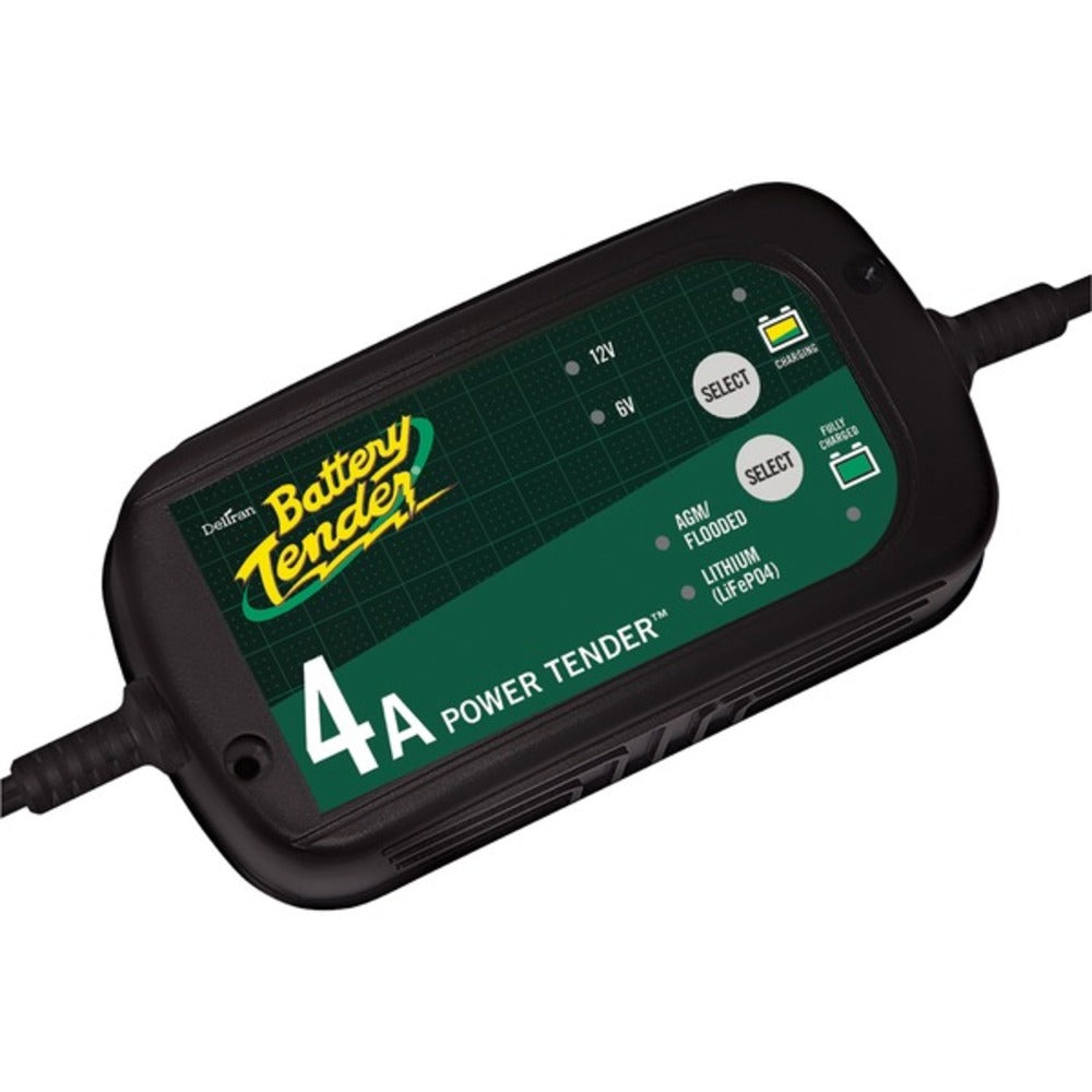 Battery Tender(R) 022-0209-DL-WH 12-Volt/6-Volt Switchable 4-Amp Batte