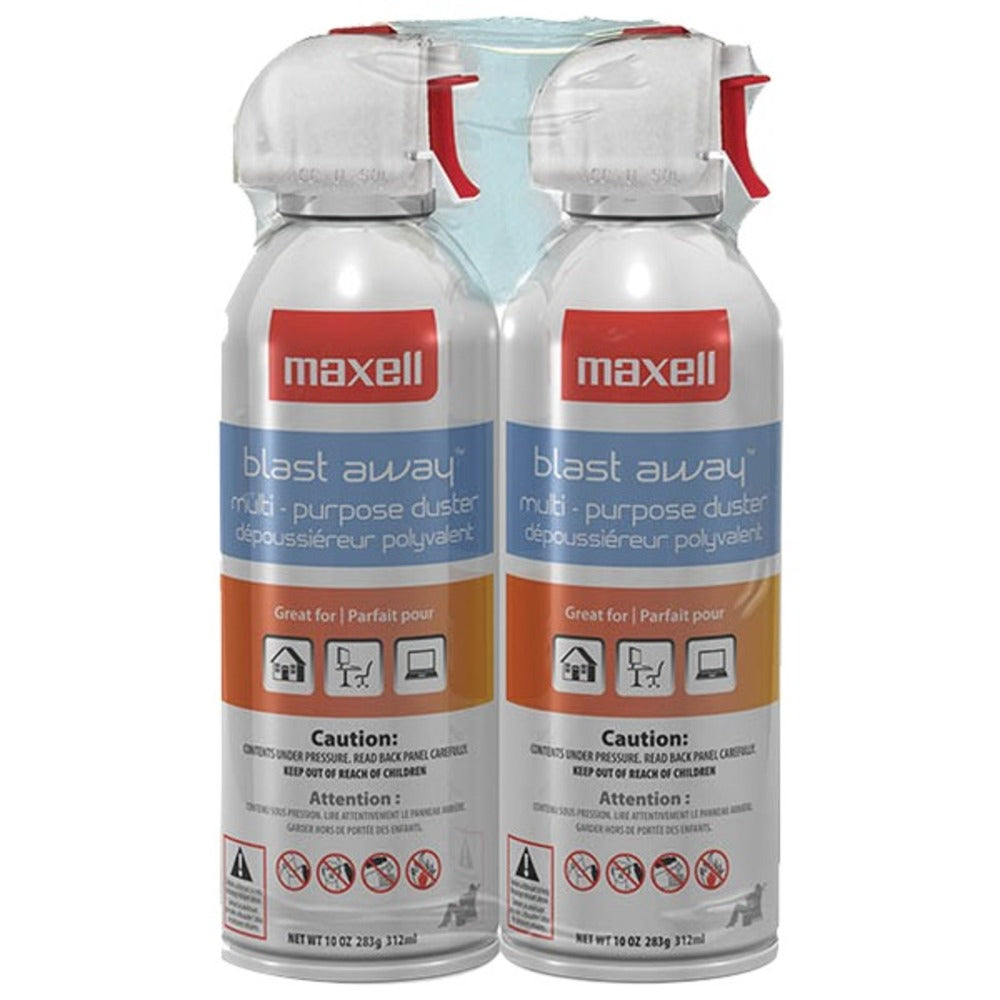 Maxell(R) 190026 - CA4 Blast Away Canned Air (2 pk)