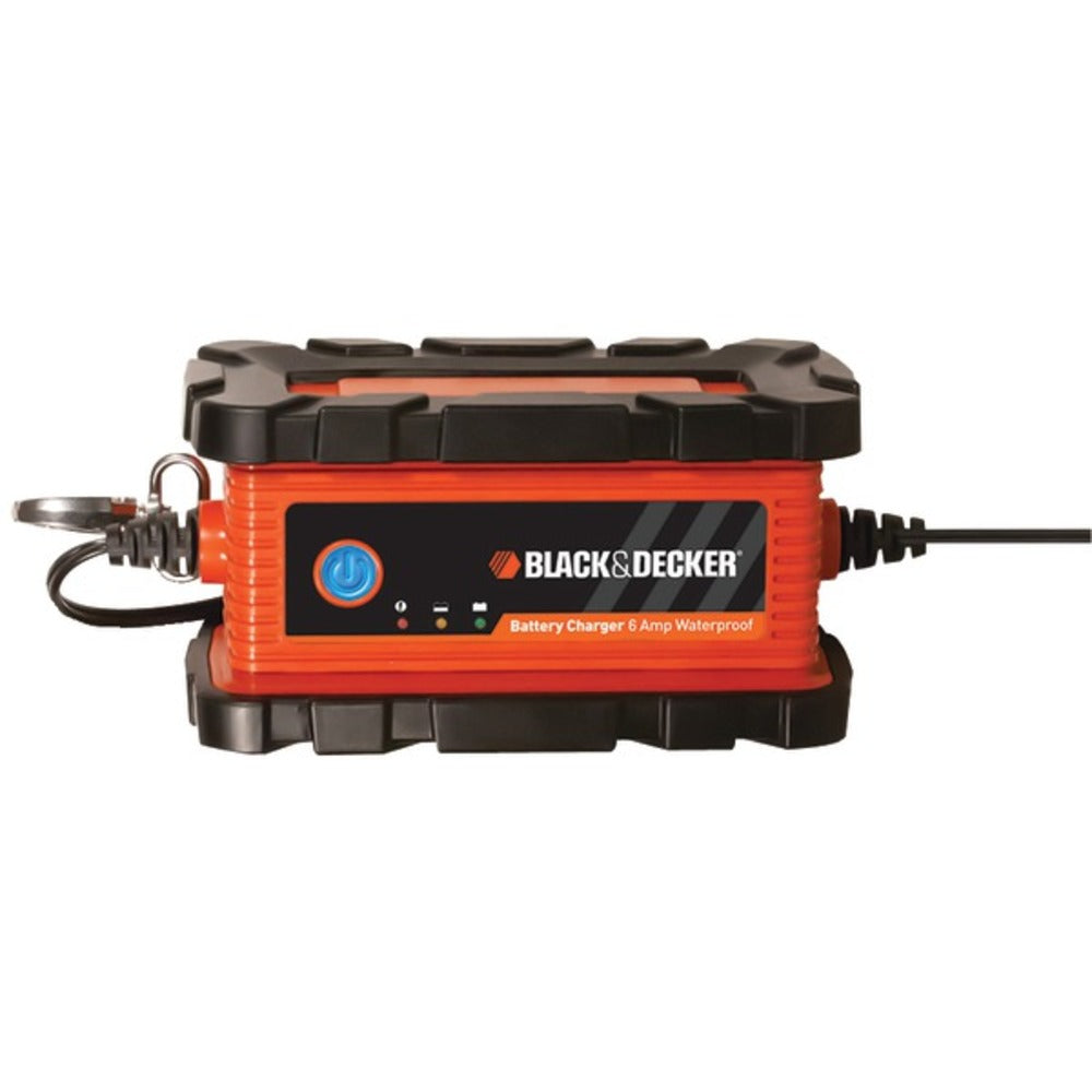 BLACK+DECKER(TM) BC6BDW Waterproof Battery Charger/Maintainer (6 Amps)