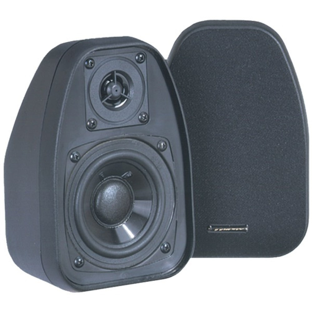 BIC America DV32-B 3.5 Bookshelf Speakers (Black)