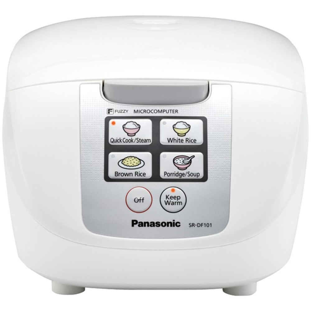 Panasonic(R) SR-DF101 Fuzzy Logic Rice Cooker (5-Cup)