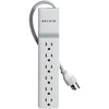 Belkin(R) BE106000-04 6-Outlet Home/Office Surge Protector (4ft cord)