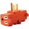 Axis YLCT-10 3-Outlet Heavy-Duty Grounded Adapter