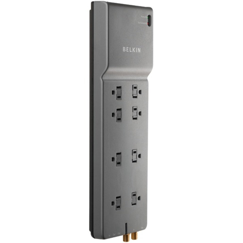 Belkin(R) BE108230-06 Home/Office Surge Protector (8-Outlet; 1-in/2-ou