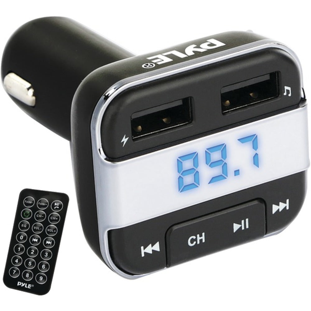 Pyle(R) PBT90 3-in-1 Bluetooth(R) Vehicle FM Transmitter Charger Kit