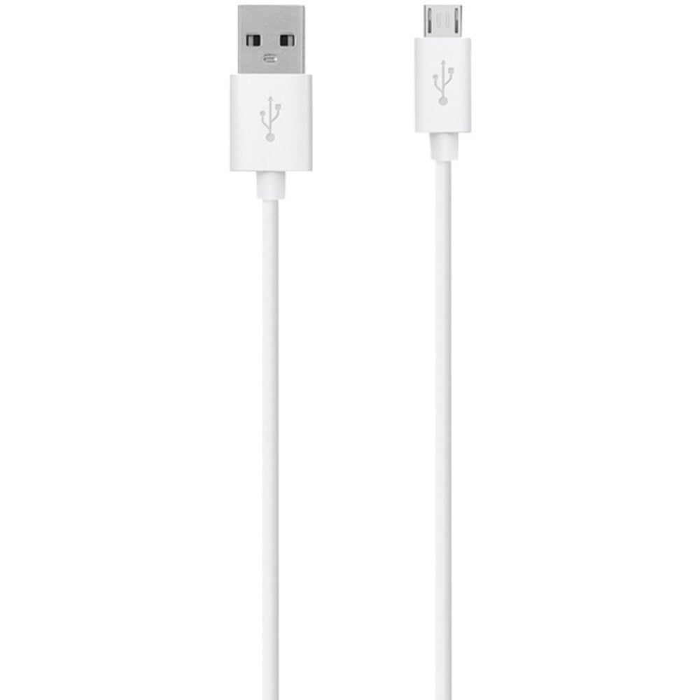 Belkin(R) F2CU012bt04-WHT MIXIT?(TM) Tangle-Free Micro USB Charge & Sy