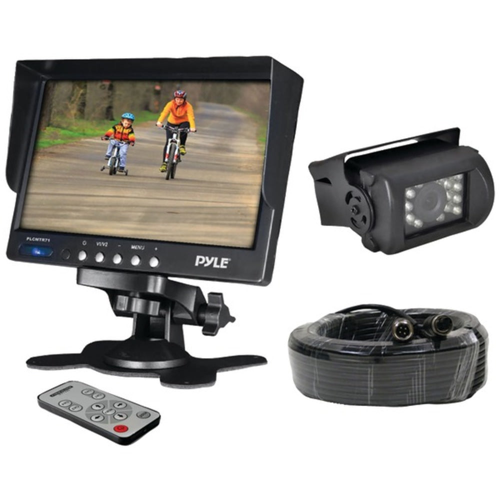 Pyle(R) PLCMTR71 7 Weatherproof Backup Camera System with IR Night Vis