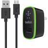 Belkin(R) F8M667tt04-BLK 2.1-Amp Universal Home Charger with Micro USB