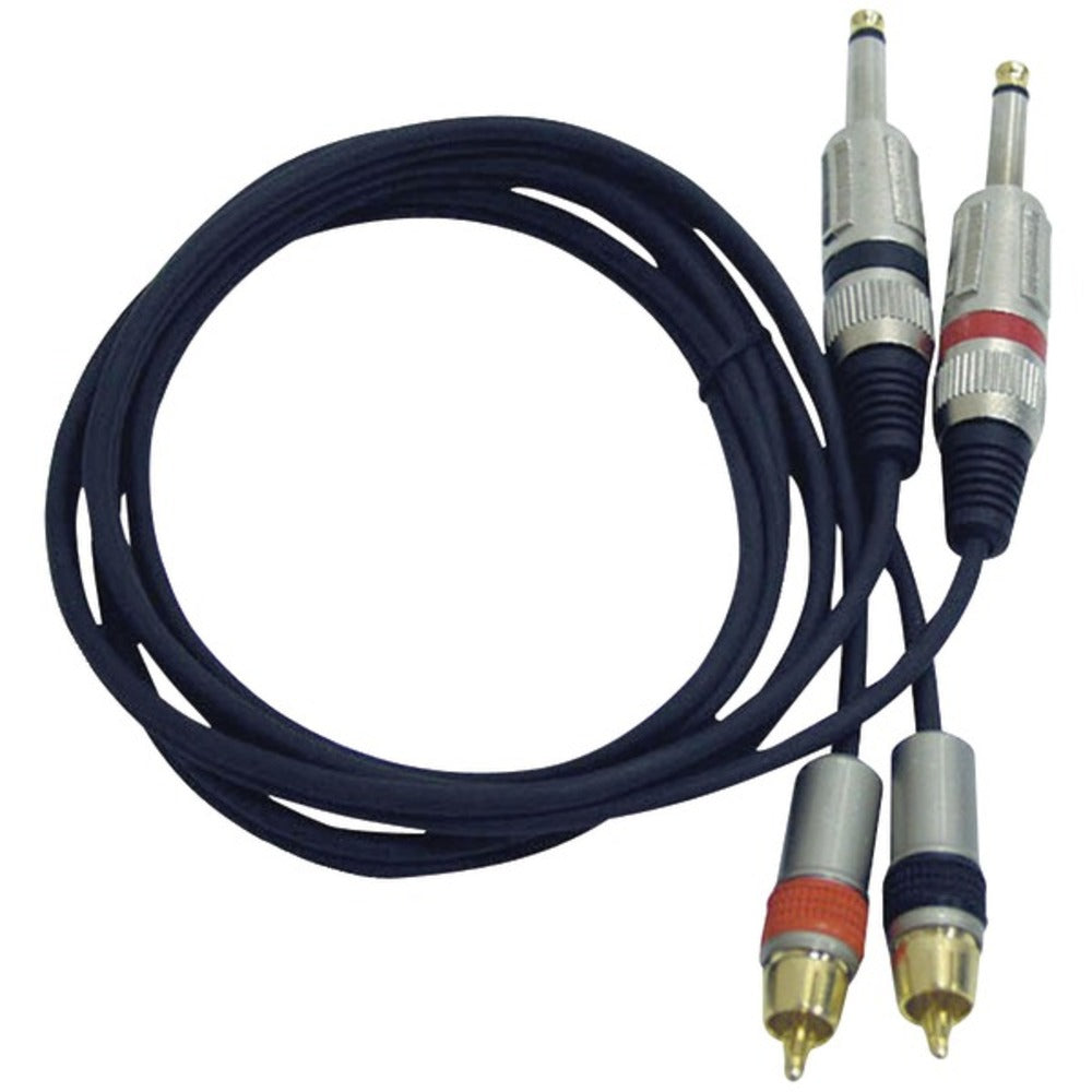 Pyle Pro(R) PPRCJ05 Dual RCA Audio Cable, 5ft