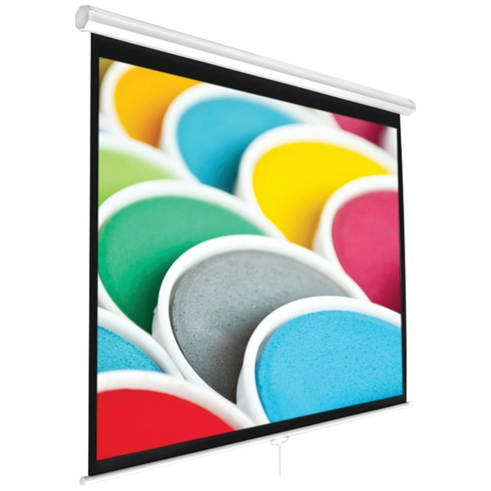 Pyle Home(R) PRJSM1006 Universal Pull-down Manual Projection Screen (1