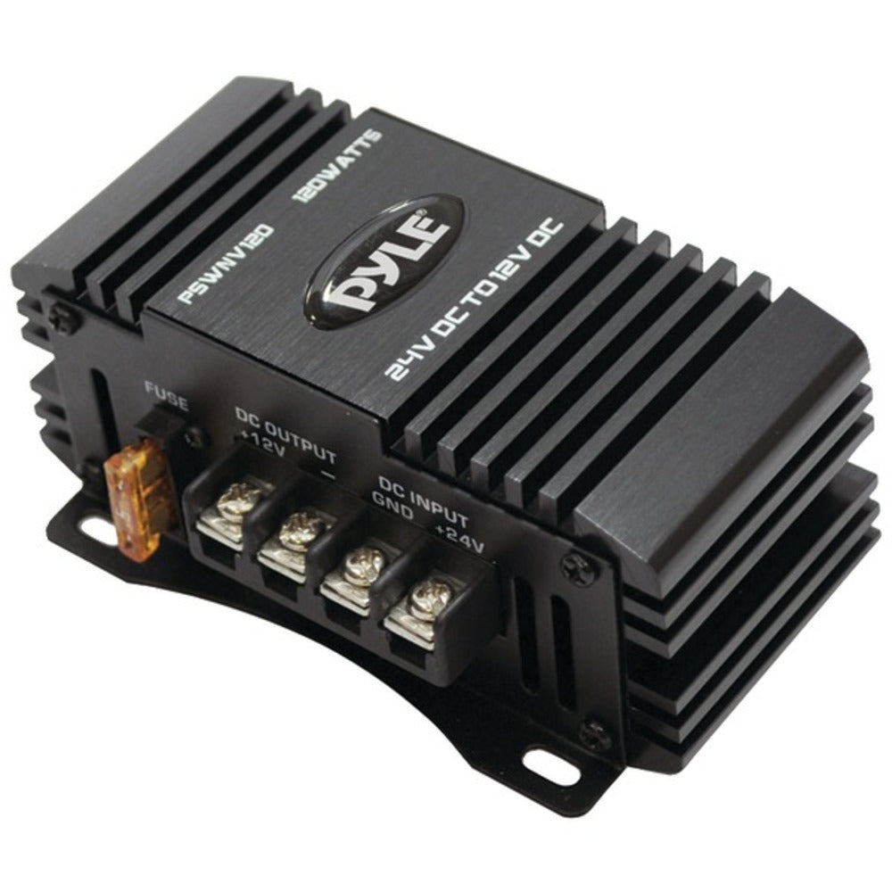 Pyle(R) PSWNV120 24-Volt DC to 12-Volt DC Power Step-Down Converter wi