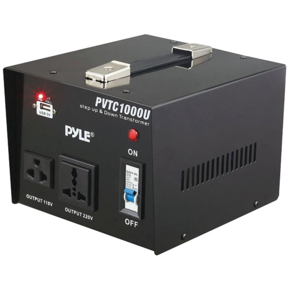 Pyle Pro(R) PVTC1000U Step Up & Step Down Voltage Converter Transforme