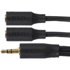 RCA(R) AH202DR 3.5mm Stereo Headphone Y-Adapter
