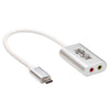 Tripp Lite U437-002 USB-C to 3.5 mm Stereo Audio Adapter